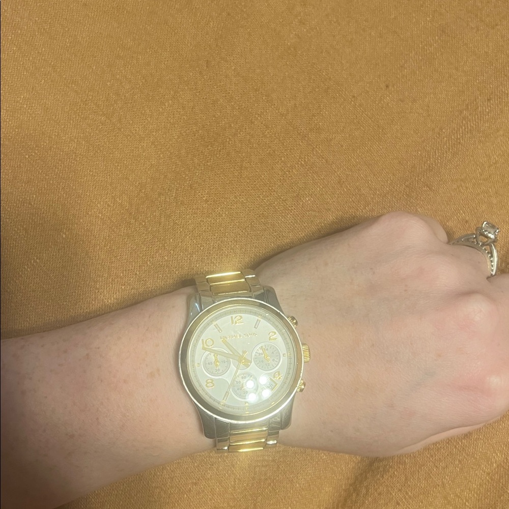 Michael Kors Gold and Silver Women's Watch
